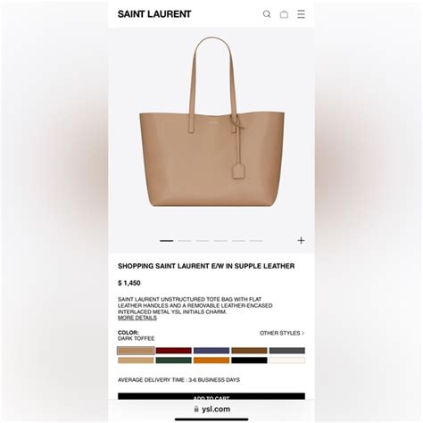 ysl dark toffee